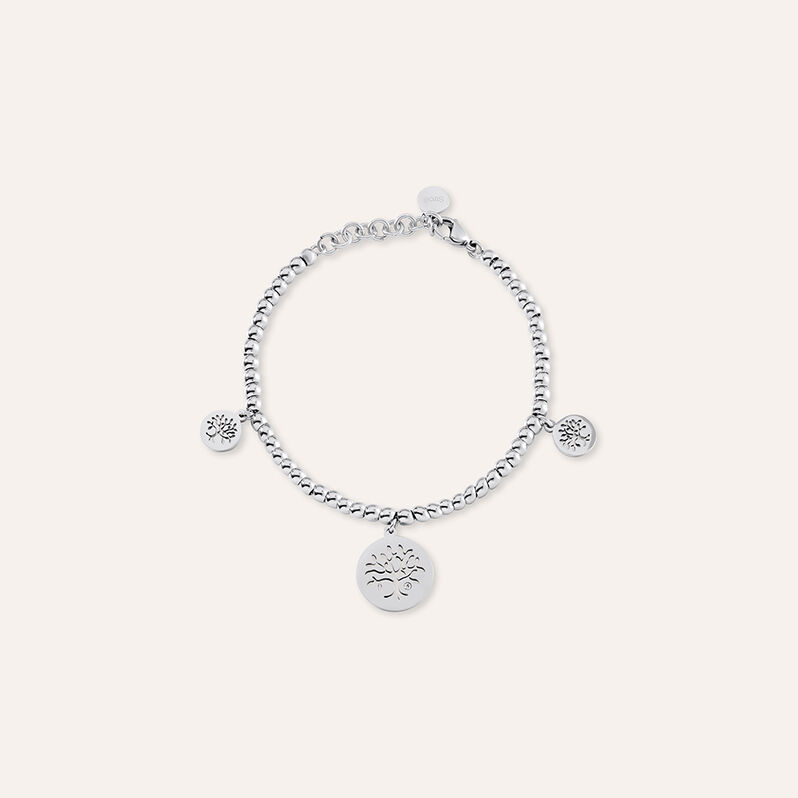 Bracciale Sunrise Acciaio Cristallo - Spannringe Damen | OROVIVO