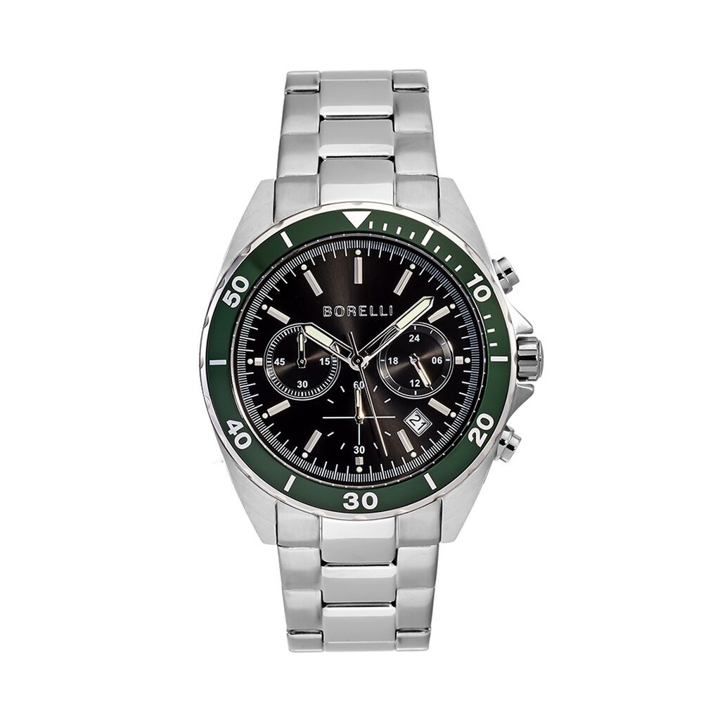 BORELLI Herrenuhr Borelli Lillehamme BR.4698M/01M Quarz, Uhr ohne Stein