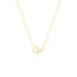 Lavinia Damen Collier Silber vergoldet 925 Flugzeug B 1 mm