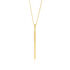 Taro Damen Collier Gold 375 (9 Karat) Balken