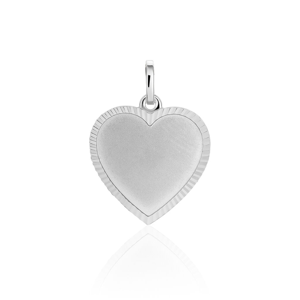 SCHUTZENGEL S 2 Kinder Anhänger Silber 925 Herz - Schmuckanhänger Kinder | OROVIVO