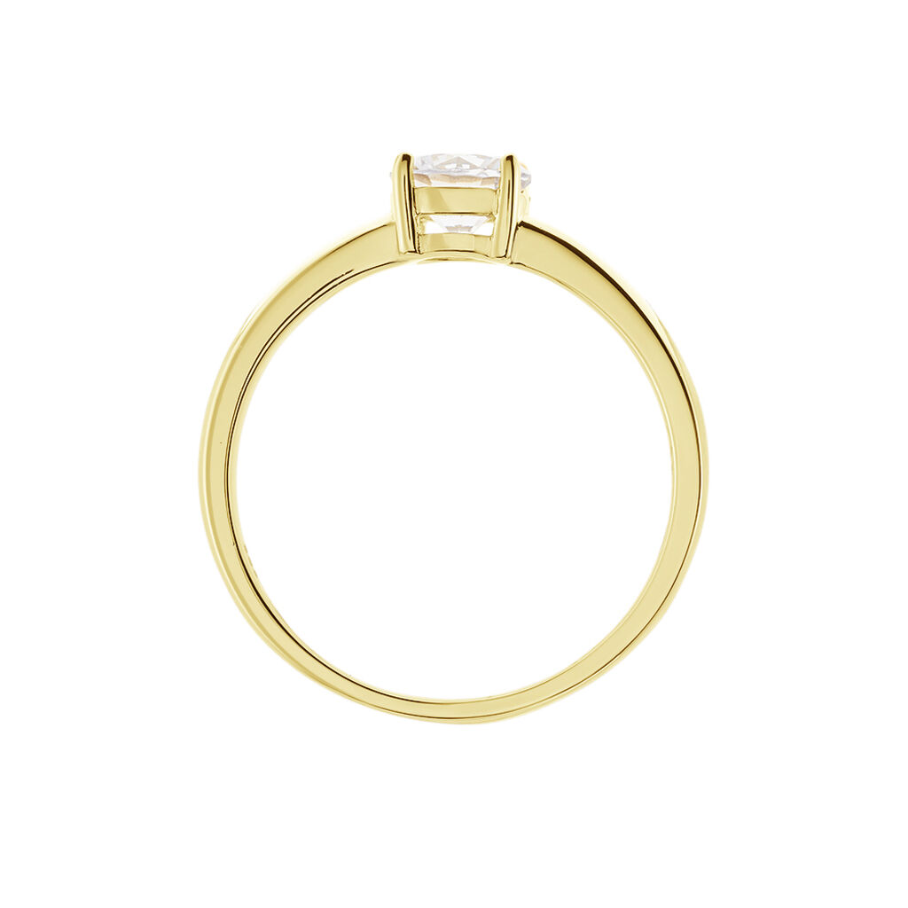 Damen Ring Silber vergoldet 925 Zirkonia Rumyana 2,00mm  - Verlobungsringe Damen | OROVIVO