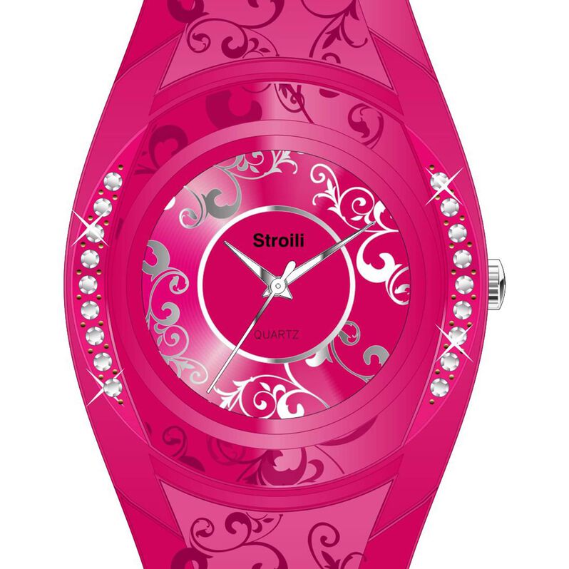 Solo tempo in silicone e cristalli - Spannringe Damen | OROVIVO
