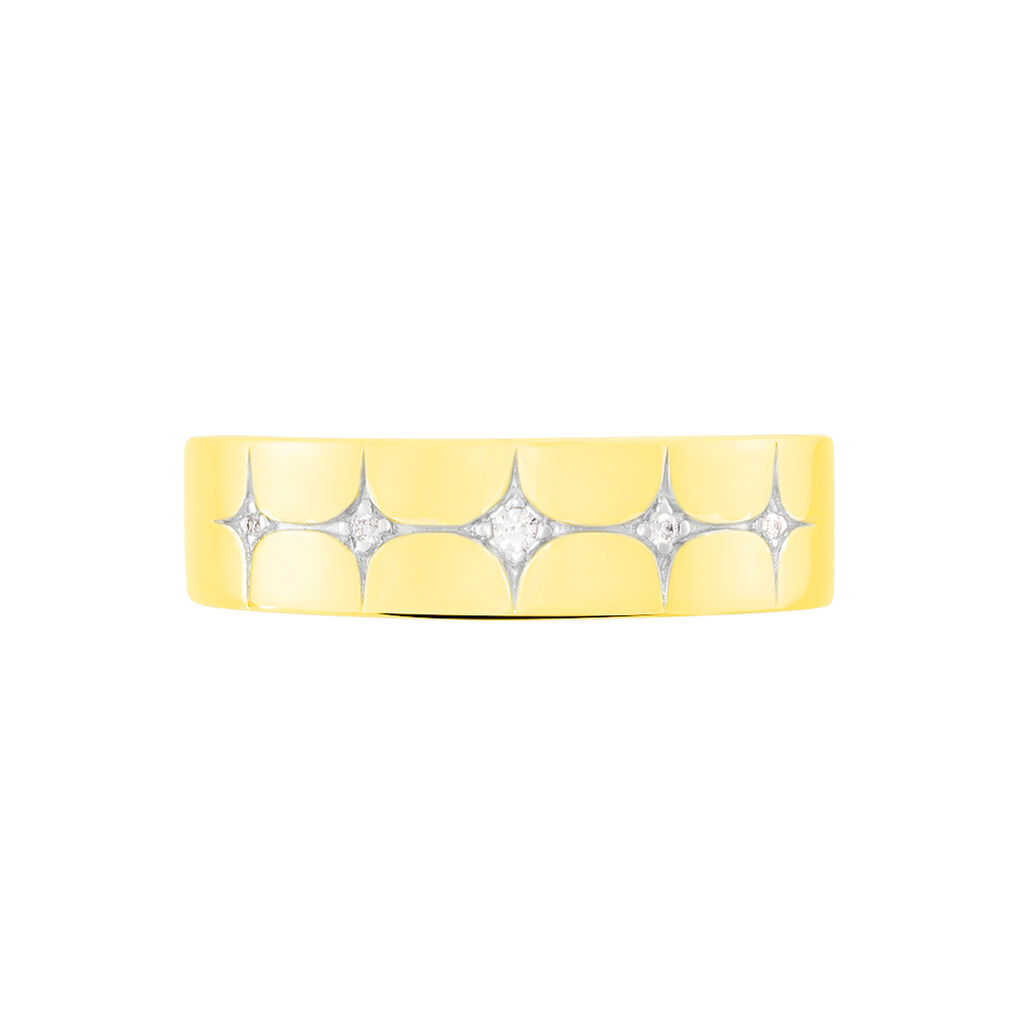 Damen Ring Gold 375 Zirkonia Stern Heikie  - Ringe mit Stein Damen | OROVIVO