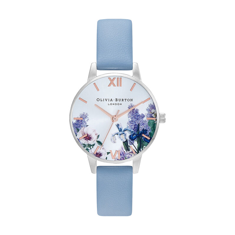 Montre Olivia Burton Secret Garden Argenté - Spannringe Damen | OROVIVO