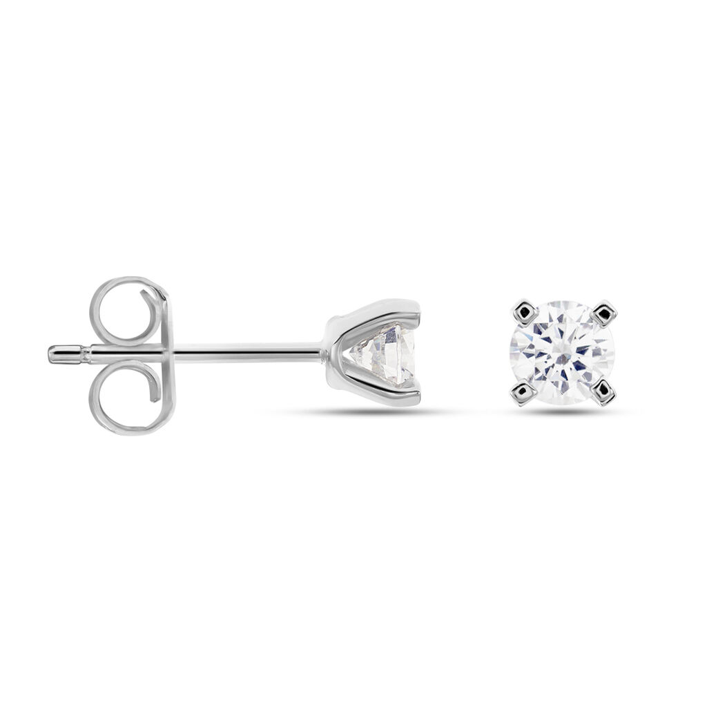 Damen Ohrstecker Silber 925 Zirkonia Lennja  - Ohrstecker Damen | OROVIVO