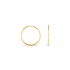 Damen Creolen Gold 375 25mm - Creolen Damen | OROVIVO