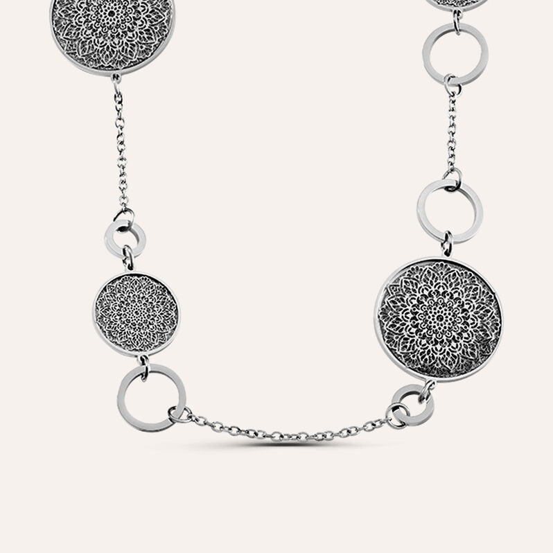 Collana Aura Acciaio - Spannringe Damen | OROVIVO