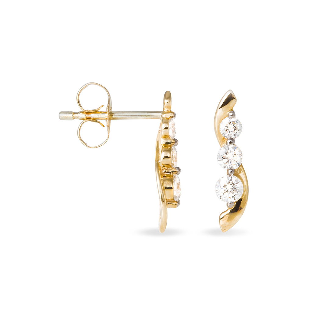 Boucles D'oreilles Or  - Spannringe Damen | OROVIVO
