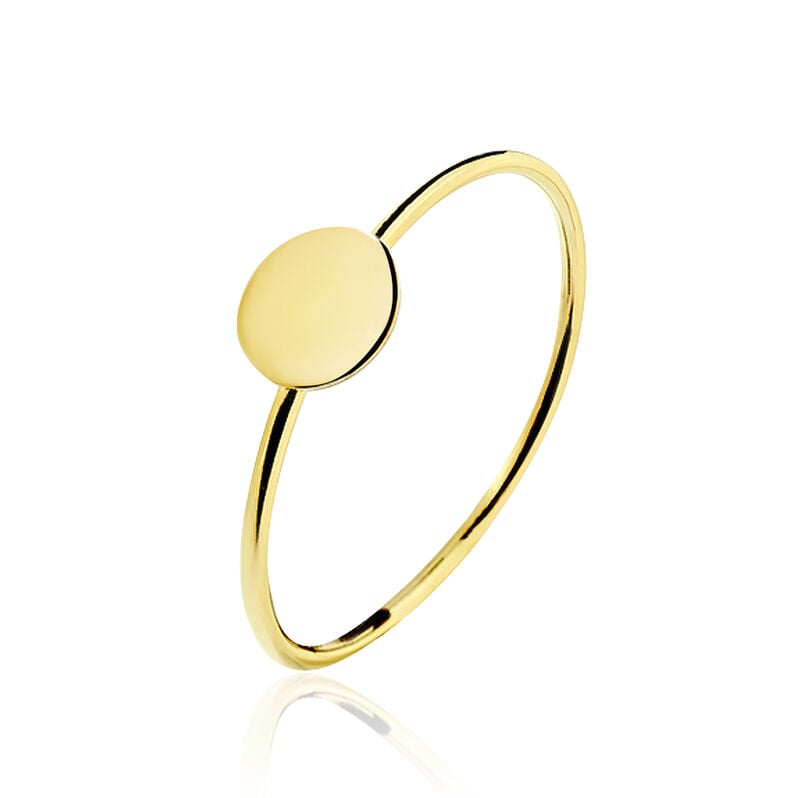 Bague Genovera Rond Or Jaune - Spannringe Damen | OROVIVO