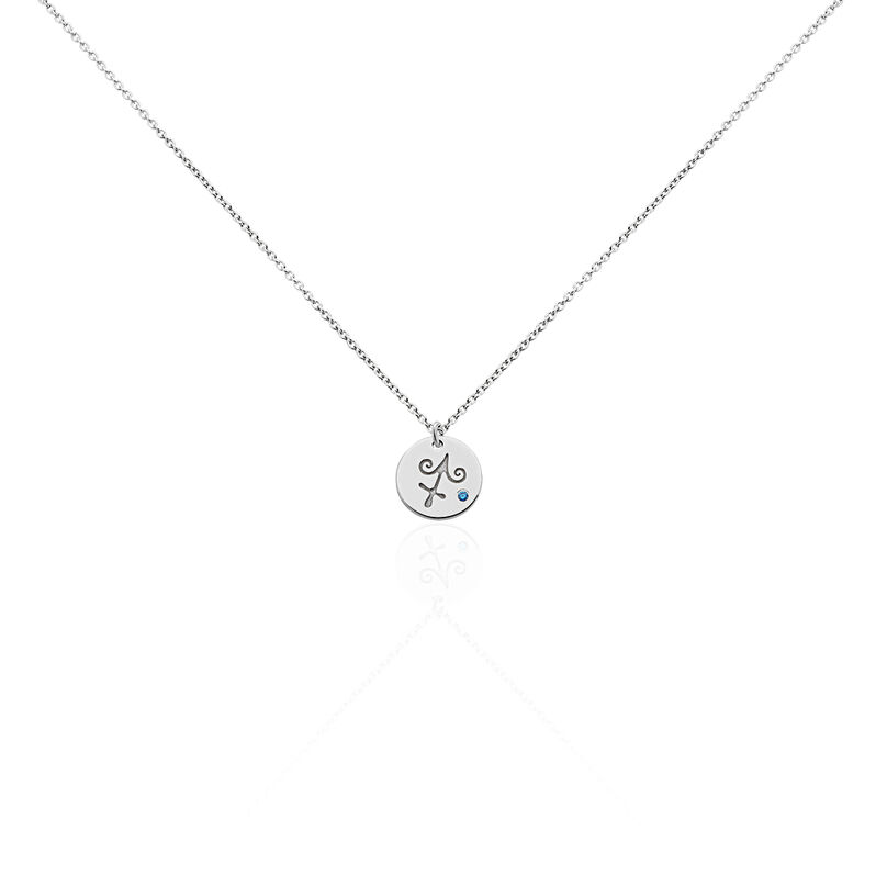 Collier Argent Pastille Signe Sagittaire - Spannringe Damen | OROVIVO