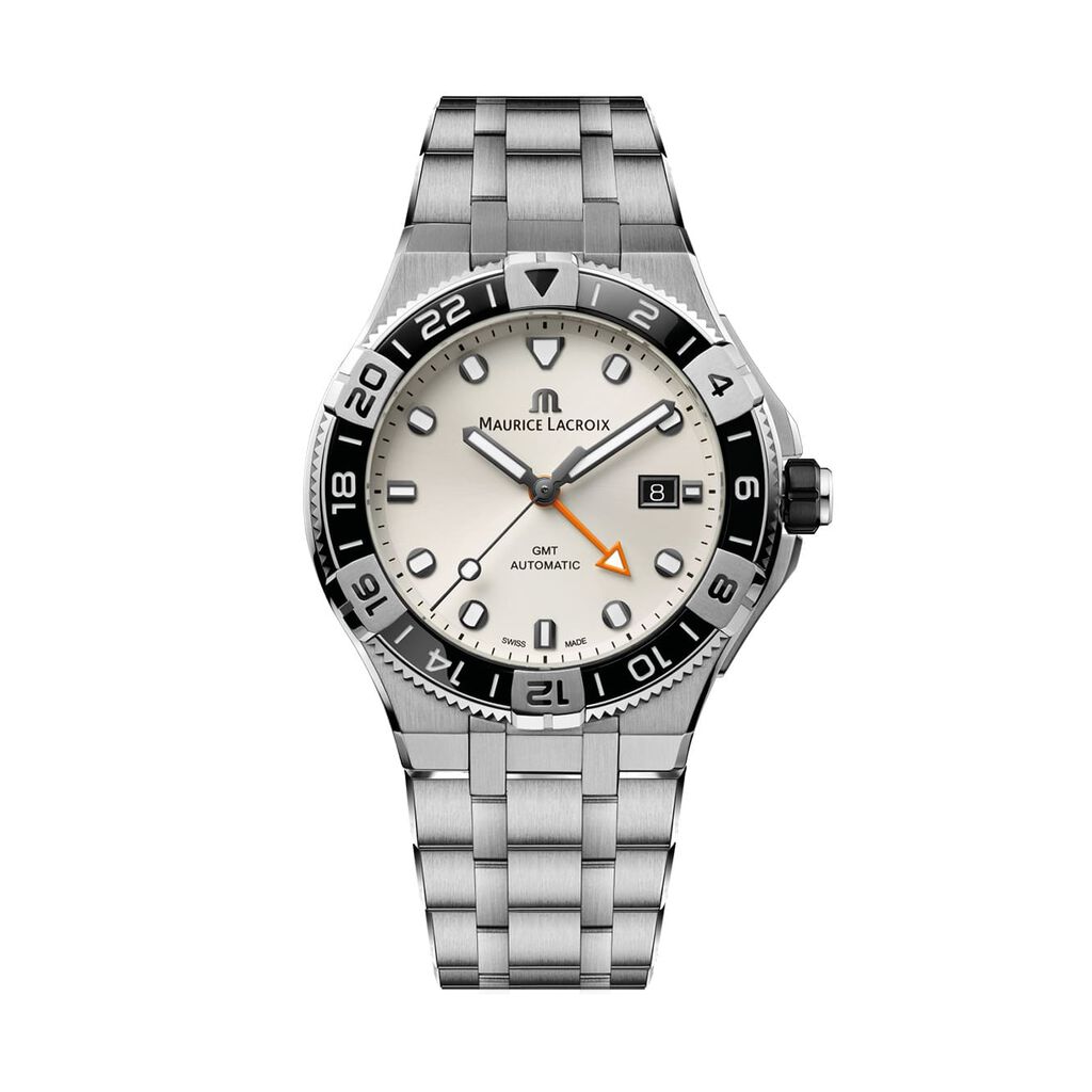 Maurice Lacroix Herrenuhr Aikon Venture GMT Automatik AI6158-SS002-130-1 - Armbanduhren Herren | OROVIVO
