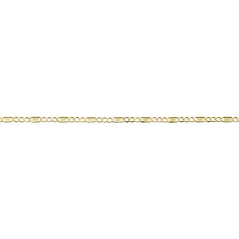 Kette Gold 375 Figaro - Halsketten Unisex | OROVIVO