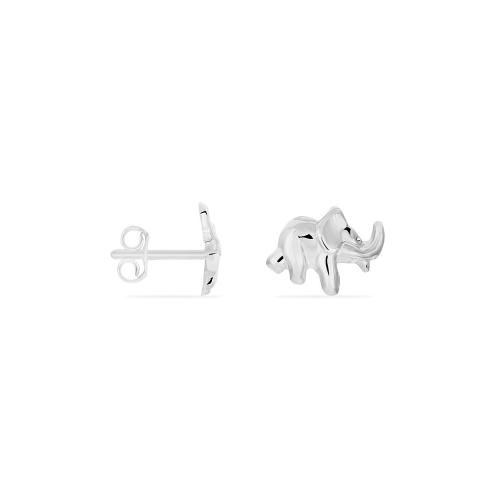 Kinder Ohrstecker Silber 925 Elefant - Ohrstecker Kinder | OROVIVO