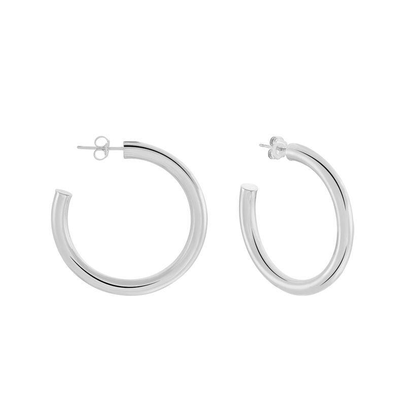 Damen Steckcreolen Silber 925 - Creolen Damen | OROVIVO