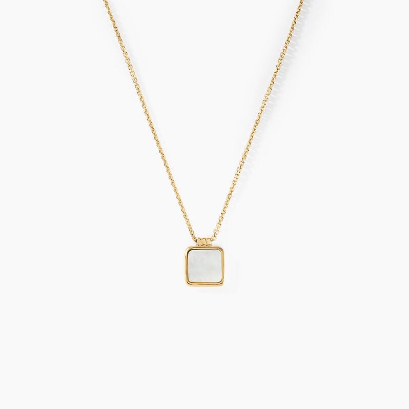 Collier Caron Or Jaune Nacre - Spannringe Damen | OROVIVO