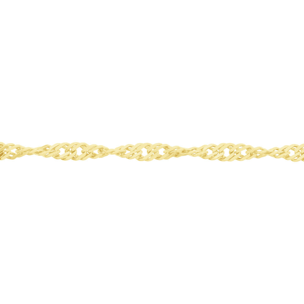 Damen Singapurkette Silber 925 vergoldet - Halsketten Damen | OROVIVO