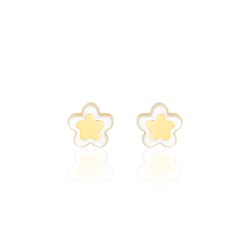 Boucles D'oreilles Or Jaune Cleomelia - Spannringe Kinder | OROVIVO