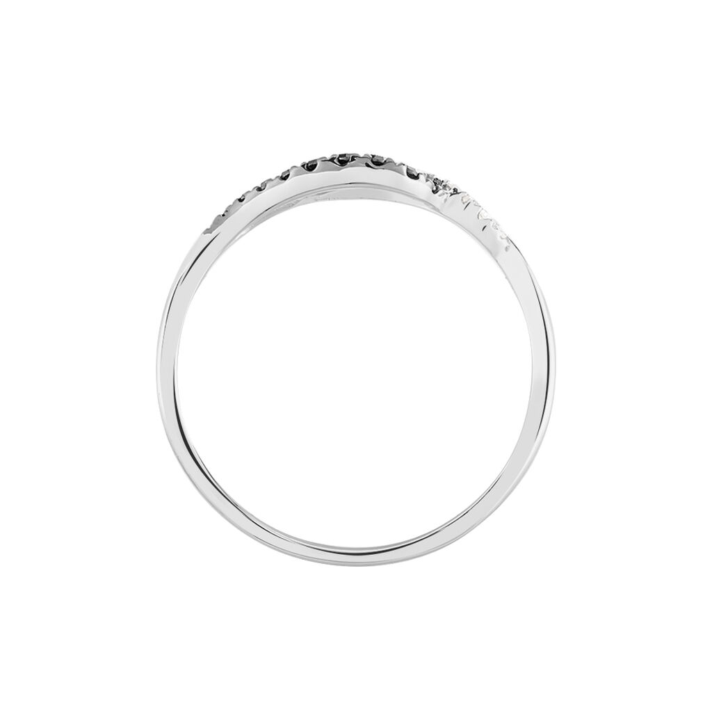 Ring Weissgold 375 Sculptural - Spannringe Damen | OROVIVO
