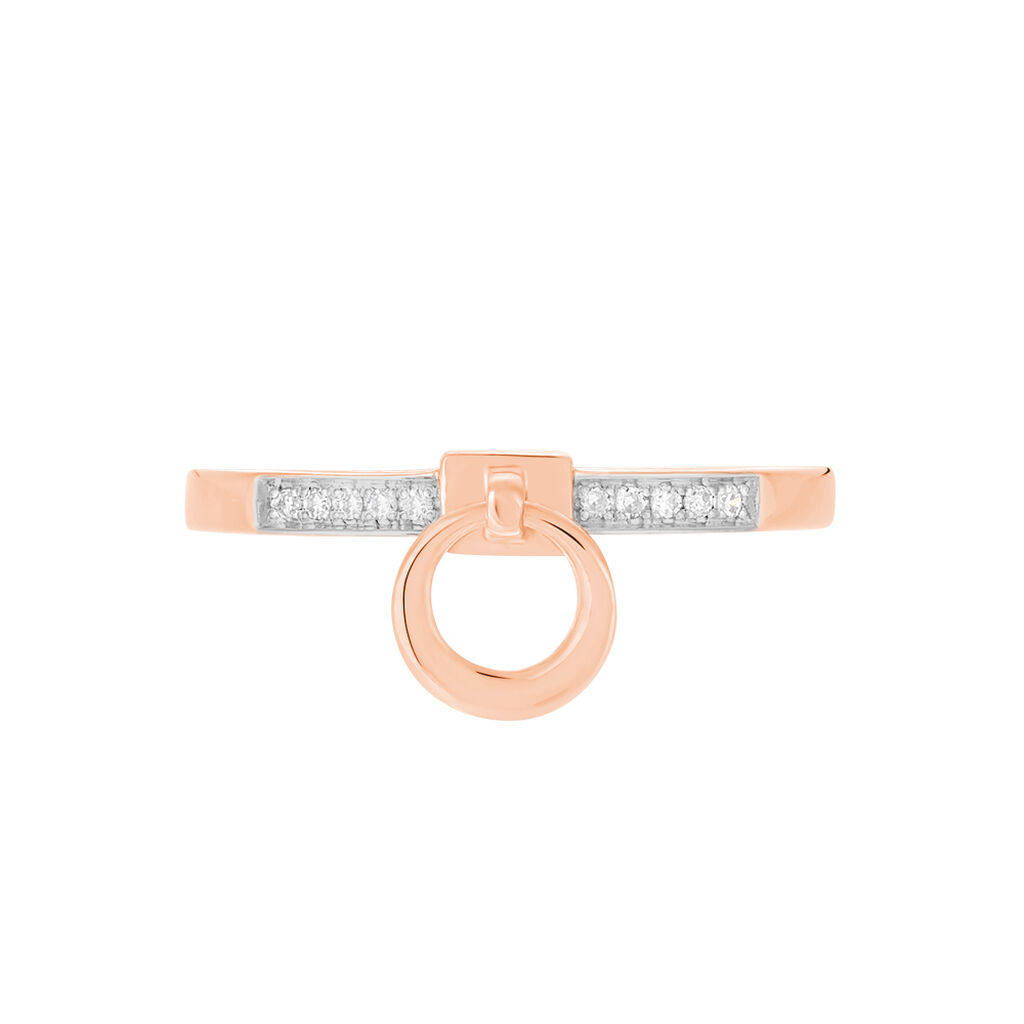 Bague Or Rose Molly - Spannringe Damen | OROVIVO
