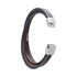 MULTI Herren Armband Leder Wei&szlig;