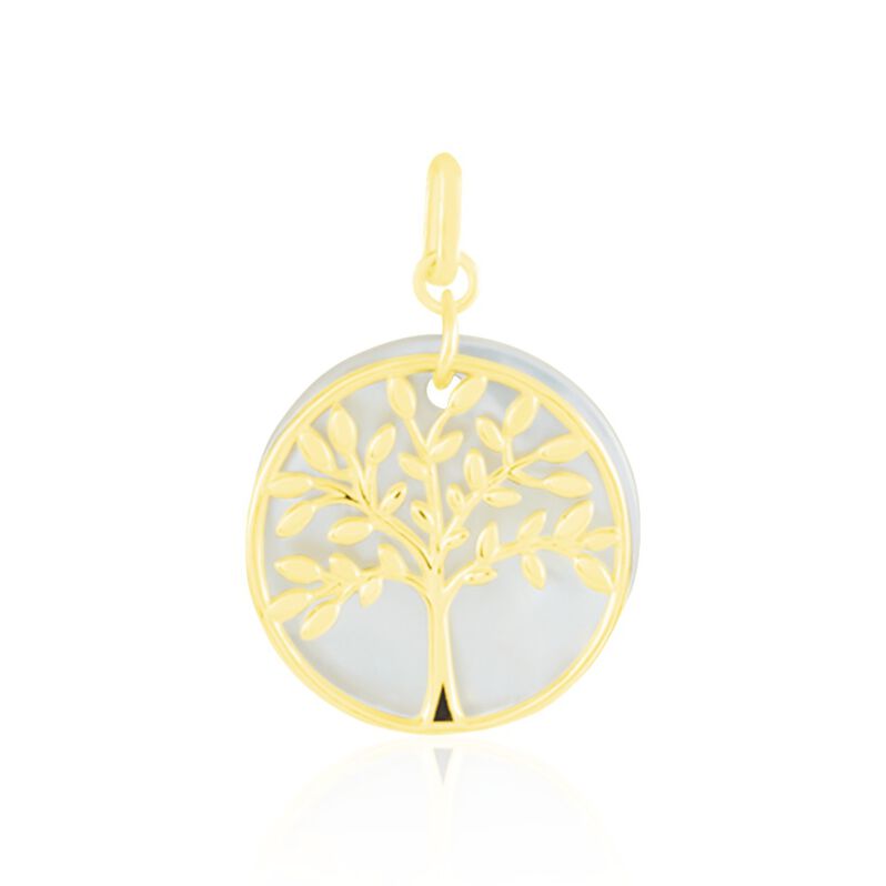 Pendentif Or Jaune Noamie Nacre - Spannringe Damen | OROVIVO