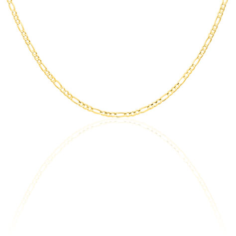Unisex Figarokette Silber 925 Vergoldet  - Halsketten Unisex | OROVIVO