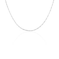 Unisex Singapurkette Silber 925 
