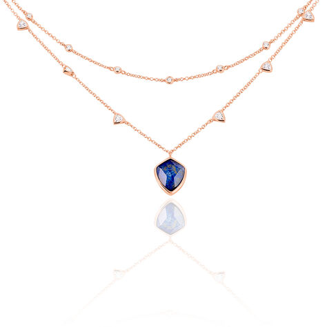 Damen Halskette Silber 925 Rosé Vergoldet - Halsketten Damen | OROVIVO