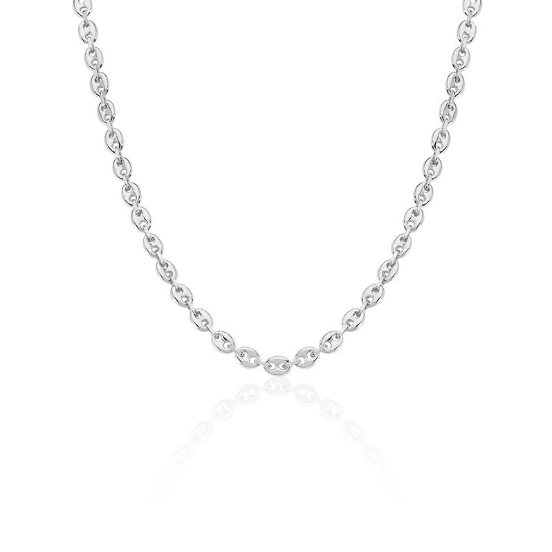 KOFI Damen Collier Silber 925 B 3,8 mm - Halsketten Damen | OROVIVO