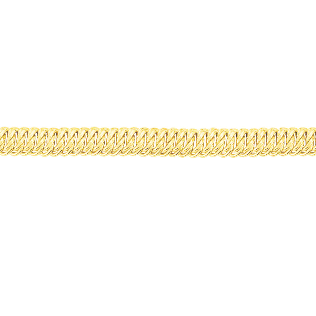Bracelet Jimmy Maille Americaine Or Jaune - Spannringe Damen | OROVIVO
