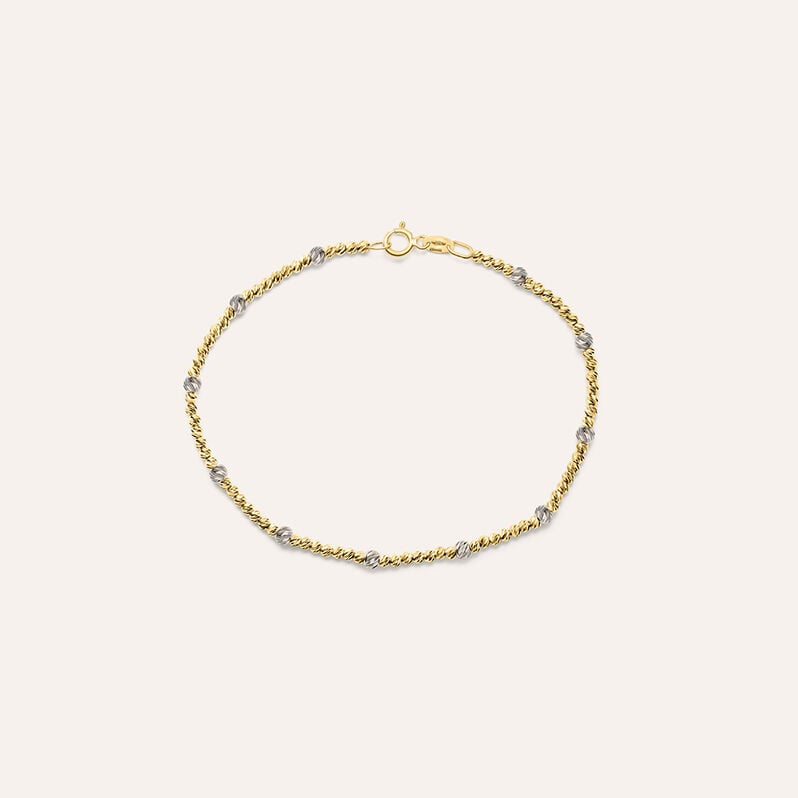 Bracciale Isabelle Oro Bicolore - Spannringe Damen | OROVIVO