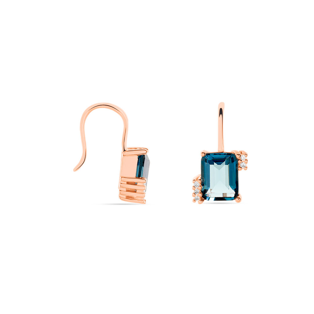 Damen Ohrhänger Silber 925 Rosé Vergoldet - Ohrhänger Damen | OROVIVO