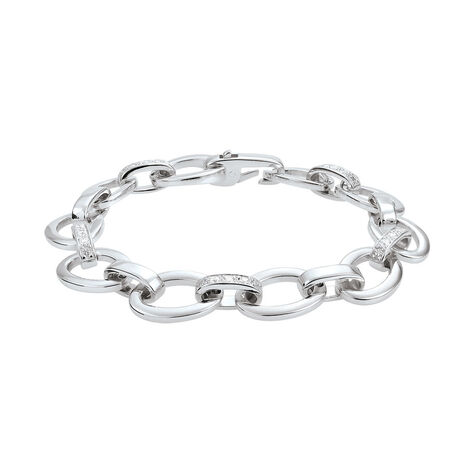 Damen Gliederarmband Silber 925 Zirkonia - Gliederarmbänder Damen | OROVIVO