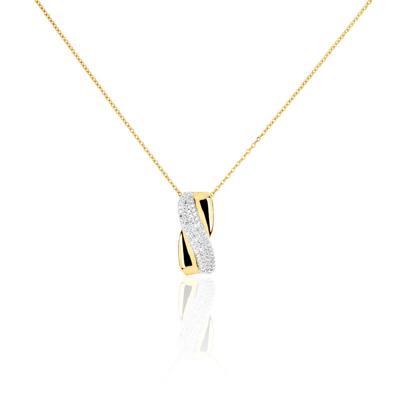 Collier Or Jaune Diamant - Spannringe Damen | OROVIVO