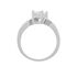 Damen Ring Silber 925 Zirkonia Weiß 1 ct