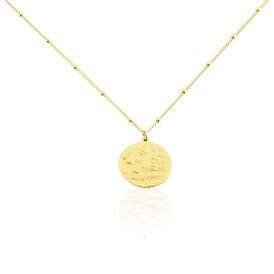 Damen Halskette Gold 375 Münze Löwenkopf - Ketten ohne Stein Damen | OROVIVO