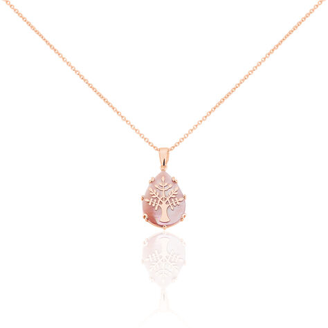 Damen Halskette Silber 925 Rosé Vergoldet - Halsketten Damen | OROVIVO