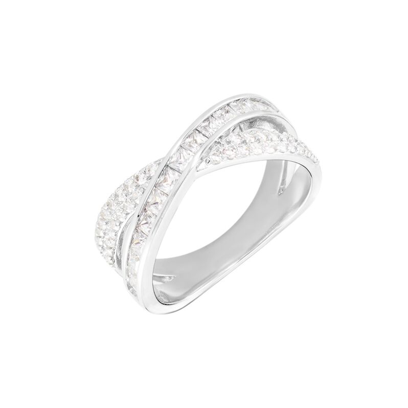 MARIAH Damen Ring Silber 925 Zirkonia Wei&szlig; 1,28 ct - Verlobungsringe Damen | OROVIVO