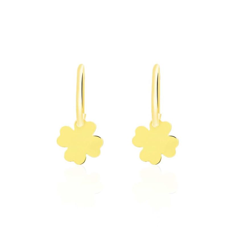 Orecchini A Cerchio Toujours Oro Giallo - Spannringe Damen | OROVIVO