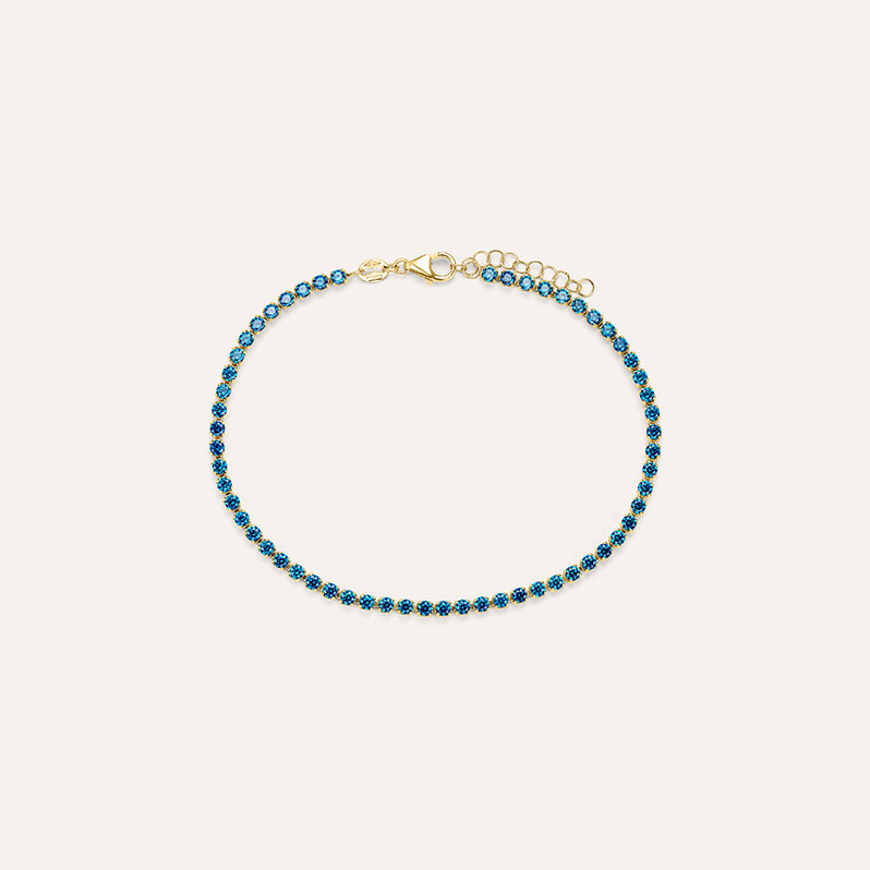 Bracciale Tennis Claire Oro Giallo Cubic Zirconia - Spannringe Damen | OROVIVO