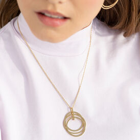 Damen Halskette Edelstahl Vergoldet  - Ketten mit Anhänger Damen | OROVIVO