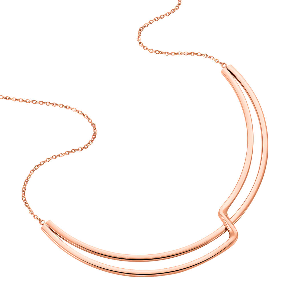 Damen Halskette Edelstahl Rosé Vergoldet - Halsketten Damen | OROVIVO