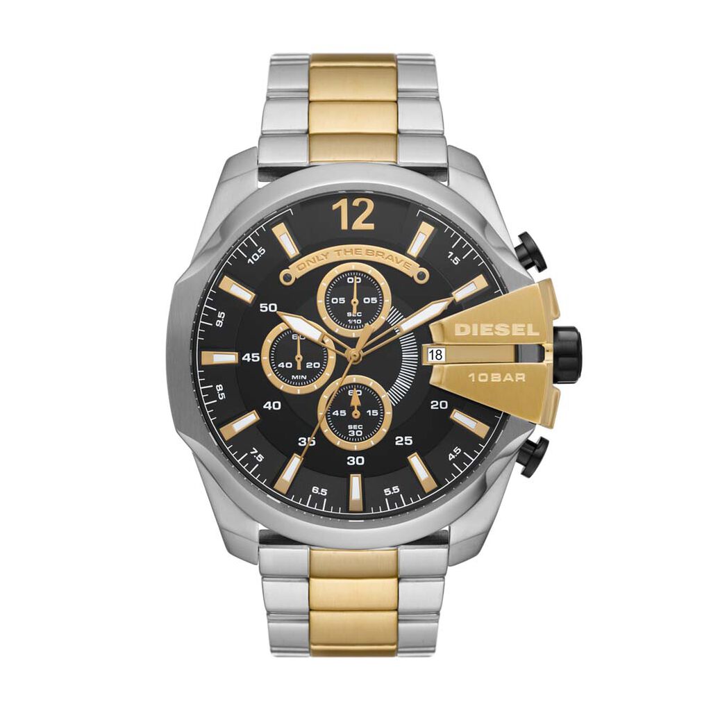 DIESEL Herrenuhr MEGA CHIEF Quarz DZ4581 - Armbanduhren Herren | OROVIVO