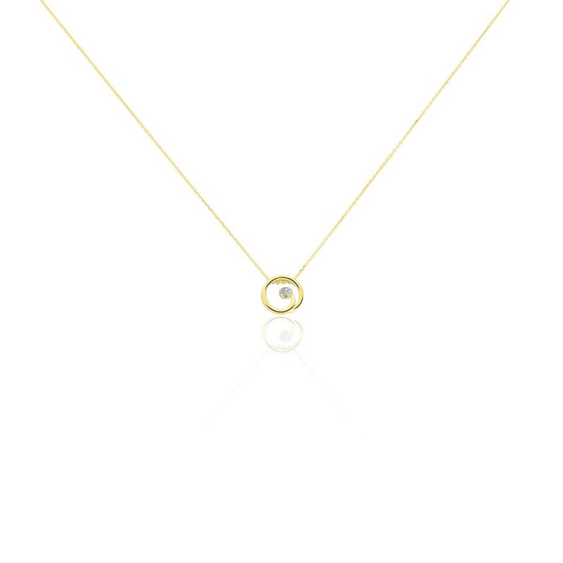 Collier Or Jaune Niola Diamant - Spannringe Damen | OROVIVO