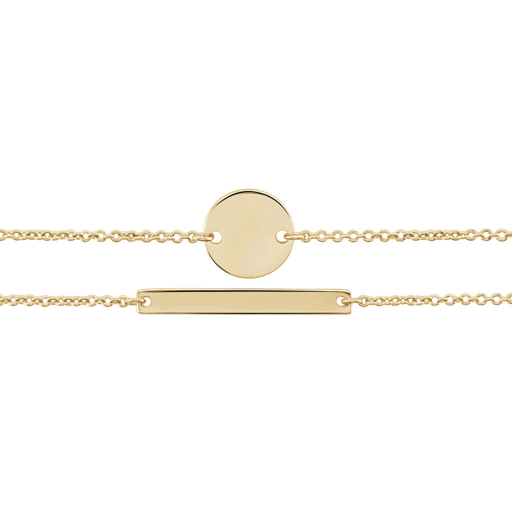 Bracelet Plaque Or Maro - Spannringe Damen | OROVIVO