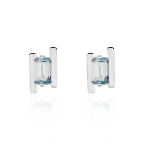 Damen Ohrstecker Silber 925 Topas  - Ohrstecker Damen | OROVIVO