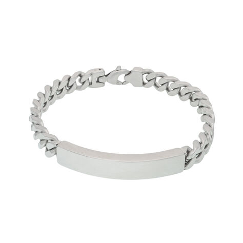 Herren Id Armband Panzerkette Edelstahl  - Armbänder mit Gravur Herren | OROVIVO