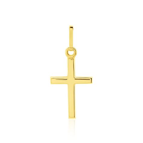 Kreuz Anhänger Gold 585 Eleasar - Schmuckanhänger Unisex | OROVIVO