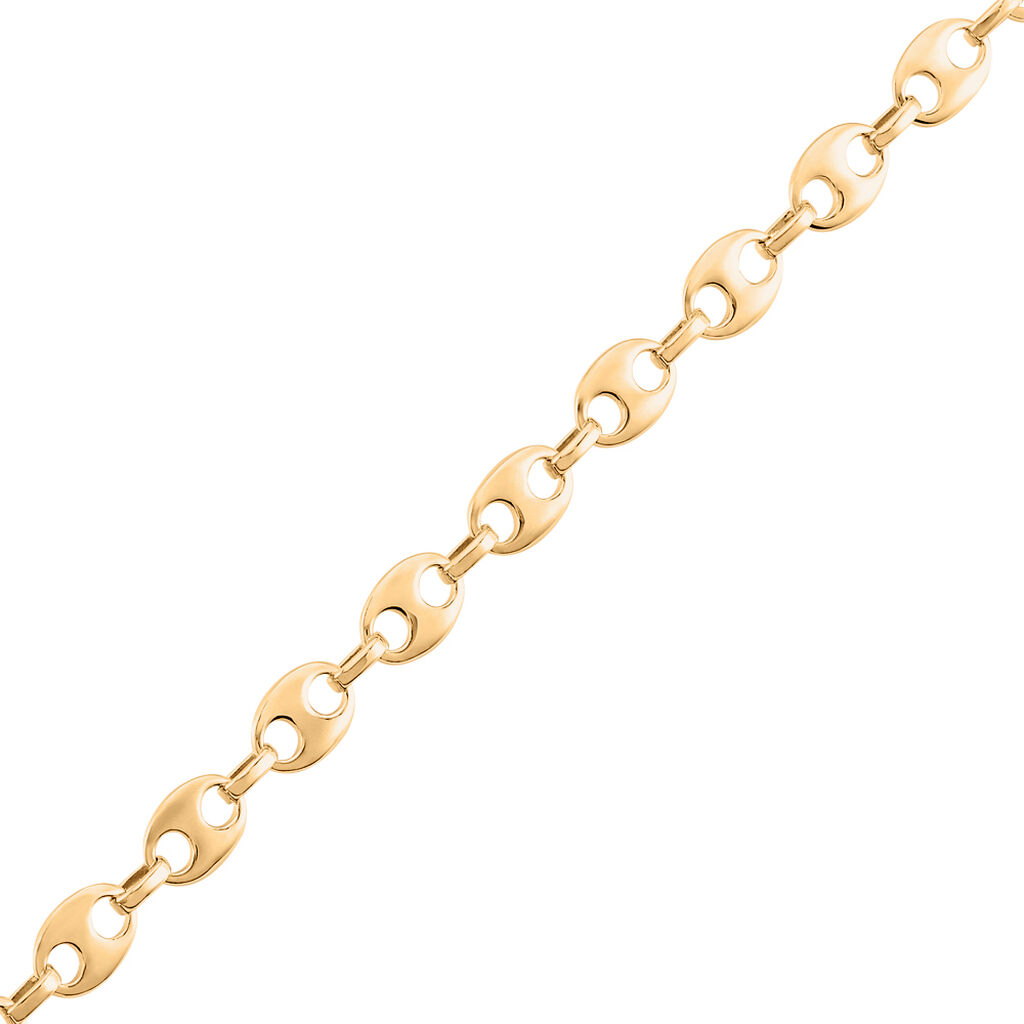 ILIANA Damen Armkette Vergoldet 750 B 6 mm